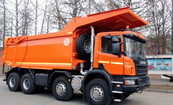 ����������� �������� SCANIA P 440 �� Mining World Russia 2016