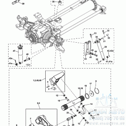 Гайка корончатая М24х2 (10424) Гайка корончатая М24х2 (10424)