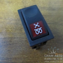 Выключатель клавишный JK982 189A радиатора (Y00135) Выключатель клавишный JK982 189A радиатора (Y00135)