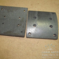 Накладка тормозная перед с заклепк.R2 MB 410х183 (к-т 8 шт.) /19495/19487 (61513) Накладка тормозная перед с заклепк.R2 MB 410х183 (к-т 8 шт.) /19495/19487 (61513)